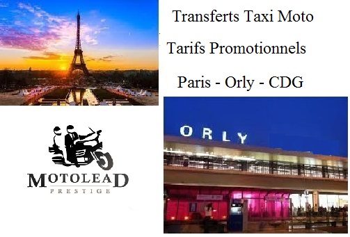 Promotions taxis motos Orly